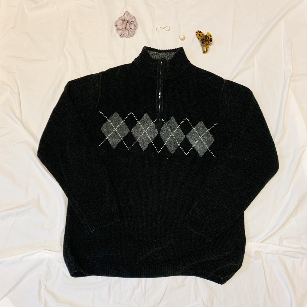 Chenille Quarter-Zip 🌟 - Picture 2 of 2